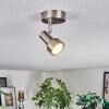 Edain Deckenleuchte LED Chrom, Nickel-Matt, 1-flammig