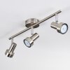 Edain Deckenleuchte LED Chrom, Nickel-Matt, 3-flammig