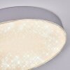 Elmar Deckenleuchte LED Silber, 1-flammig