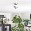 Firan Deckenleuchte LED Chrom, Nickel-Matt, 1-flammig