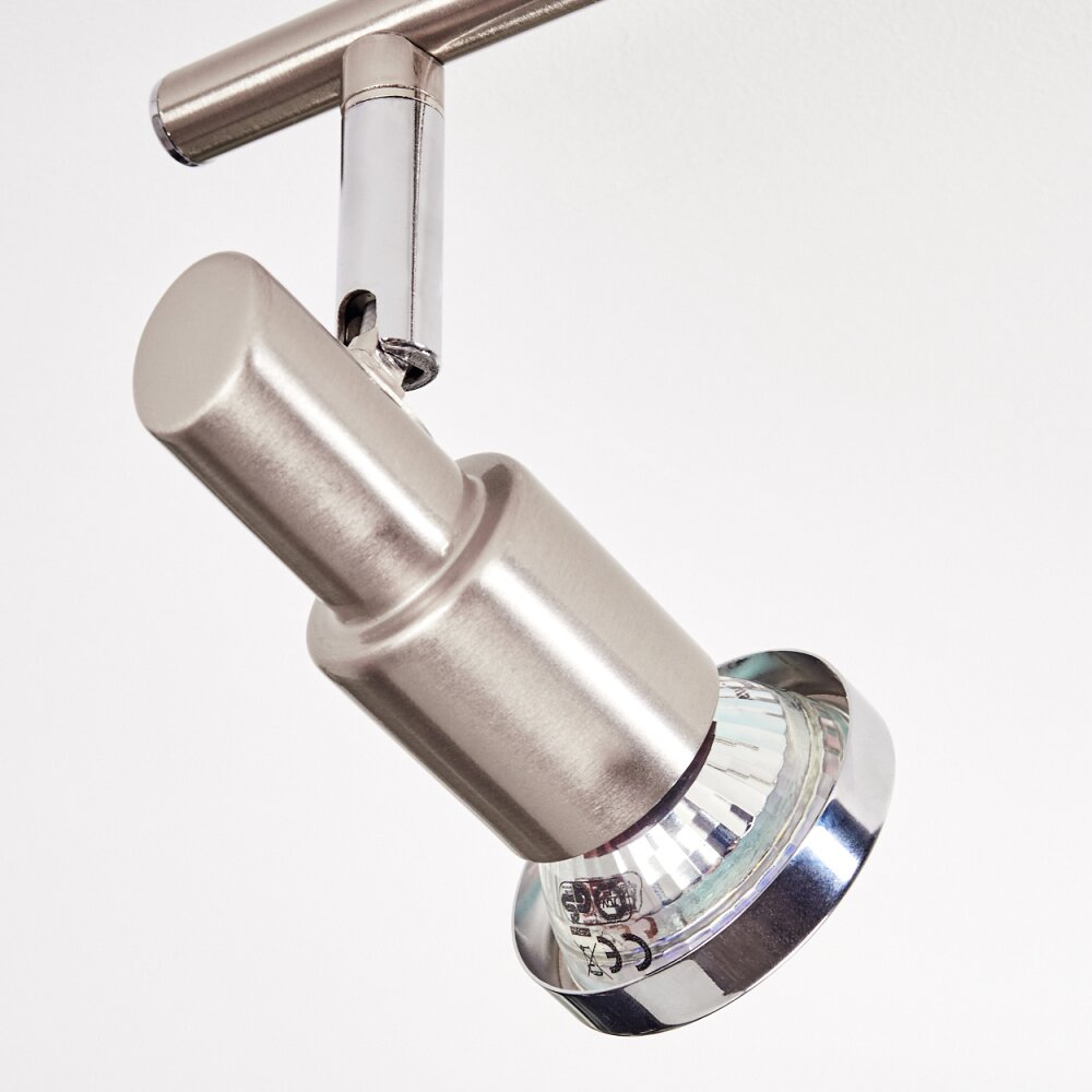 Firan Deckenleuchte LED Chrom, Nickel-Matt, 4-flammig