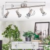Firan Deckenleuchte LED Chrom, Nickel-Matt, 4-flammig