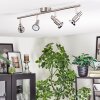 Firan Deckenleuchte LED Chrom, Nickel-Matt, 4-flammig