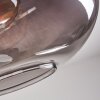 Apedo Deckenleuchte Glas 30 cm Rauchfarben, 1-flammig
