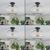 Apedo Deckenleuchte Glas 30 cm Klar, 1-flammig