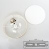 Foggia Deckenleuchte 40 cm Nickel-Matt, 3-flammig