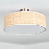 Foggia Deckenleuchte 40 cm Nickel-Matt, 3-flammig