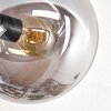 Gastor Deckenleuchte Glas 15 cm Bernsteinfarben, Klar, Rauchfarben, 3-flammig