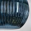 Koyoto Hängeleuchte Glas 25 cm Blau, Gold, Grün, 5-flammig