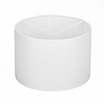 Lampenschirm aus Stoff Soungou Lampenschirm 38 cm Weiß