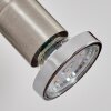 Firan Wandleuchte LED Chrom, Nickel-Matt, 1-flammig