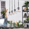 Ripoll Hängeleuchte Glas 15 cm Klar, 4-flammig