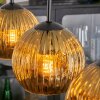 Ripoll Hängeleuchte Glas 15 cm Gold, 4-flammig