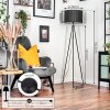 Soungou Stehleuchte 38 cm Schwarz, 1-flammig