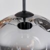 Ripoll Hängeleuchte Glas 15 cm, 20 cm, 25 cm, 30 cm Bernsteinfarben, Rauchfarben, 5-flammig