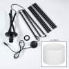 Soungou Stehleuchte 38 cm Schwarz, 1-flammig