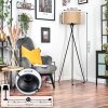 Soungou Stehleuchte 38 cm Schwarz, 1-flammig