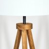 Soungou Stehleuchte 38 cm Braun, Naturfarben, Schwarz, 1-flammig