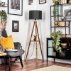 Soungou Stehleuchte 38 cm Braun, Naturfarben, Schwarz, 1-flammig