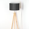 Soungou Stehleuchte 38 cm Chrom, Naturfarben, 1-flammig
