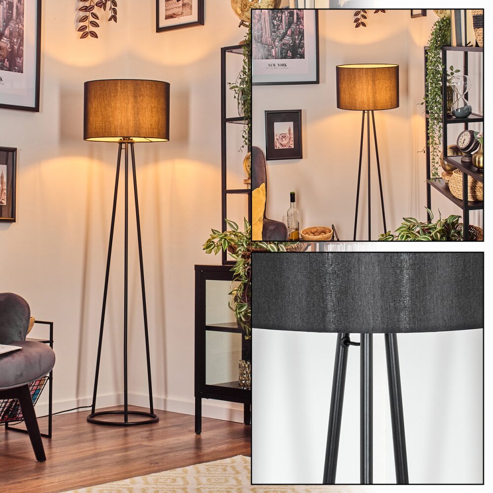 Soungou Stehleuchte 38 cm Schwarz, 1-flammig main product photo