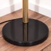 Bassagoda Stehleuchte Messing, Schwarz, 3-flammig