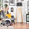Soungou Stehleuchte 38 cm Naturfarben, Schwarz, 1-flammig