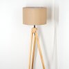 Soungou Stehleuchte 38 cm Naturfarben, Schwarz, 1-flammig