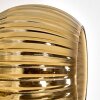 Koyoto Stehleuchte Glas 15 cm Gold, 4-flammig