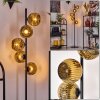 Ripoll Stehleuchte Glas 15 cm Gold, 5-flammig