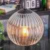 Koyoto Hängeleuchte Glas 15 cm Klar, Rauchfarben, 3-flammig
