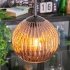 Koyoto Hängeleuchte Glas 15 cm Kupferfarben, 3-flammig
