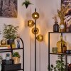 Ripoll Stehleuchte Glas 15 cm Gold, 4-flammig