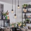 Ripoll Hängeleuchte Glas 15 cm Klar, 3-flammig