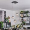 Ripoll Hängeleuchte Glas 15 cm Klar, 3-flammig
