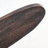 Mosstena Deckenventilator Holz dunkel, Schwarz, Fernbedienung