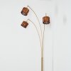 Cando Stehleuchte Messing, Schwarz, 3-flammig