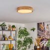 Melstad Deckenleuchte LED Naturfarben, Weiß, 1-flammig