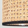 Ramila Hängeleuchte 35 cm Naturfarben, Schwarz, 1-flammig