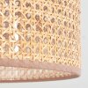 Barcos Hängeleuchte 40 cm Braun, Naturfarben, 1-flammig