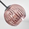 Koyoto Deckenleuchte Glas 15 cm Kupferfarben, 5-flammig