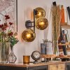 Koyoto Wandleuchte Glas 15 cm Gold, 3-flammig
