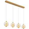 Globo Virina Hängeleuchte LED Gold, 4-flammig