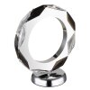 Globo Karilion Tischleuchte LED Chrom, 1-flammig