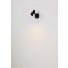 Globo Allvi Decken- und Wandleuchte LED Schwarz, 1-flammig