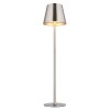 Globo Vannie Tischleuchte LED Nickel-Matt, 1-flammig