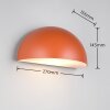 Trio MAAS Wandleuchte Orange, 1-flammig