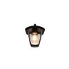 Trio VENTA Wandleuchte Schwarz, 1-flammig