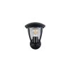 Trio VENTA Wandleuchte Schwarz, 1-flammig