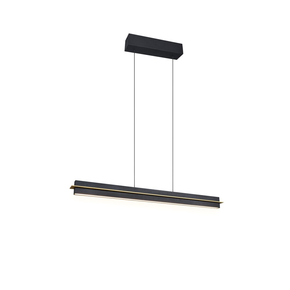 Trio Emerson Pendelleuchte LED Schwarz, 1-flammig main product photo